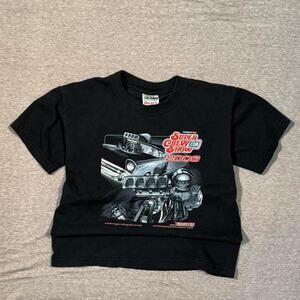 y2k motorsport chevorlet fitted baby tee